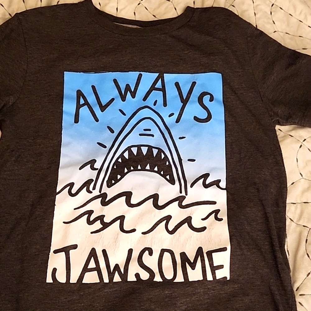 Old Navy shark tee